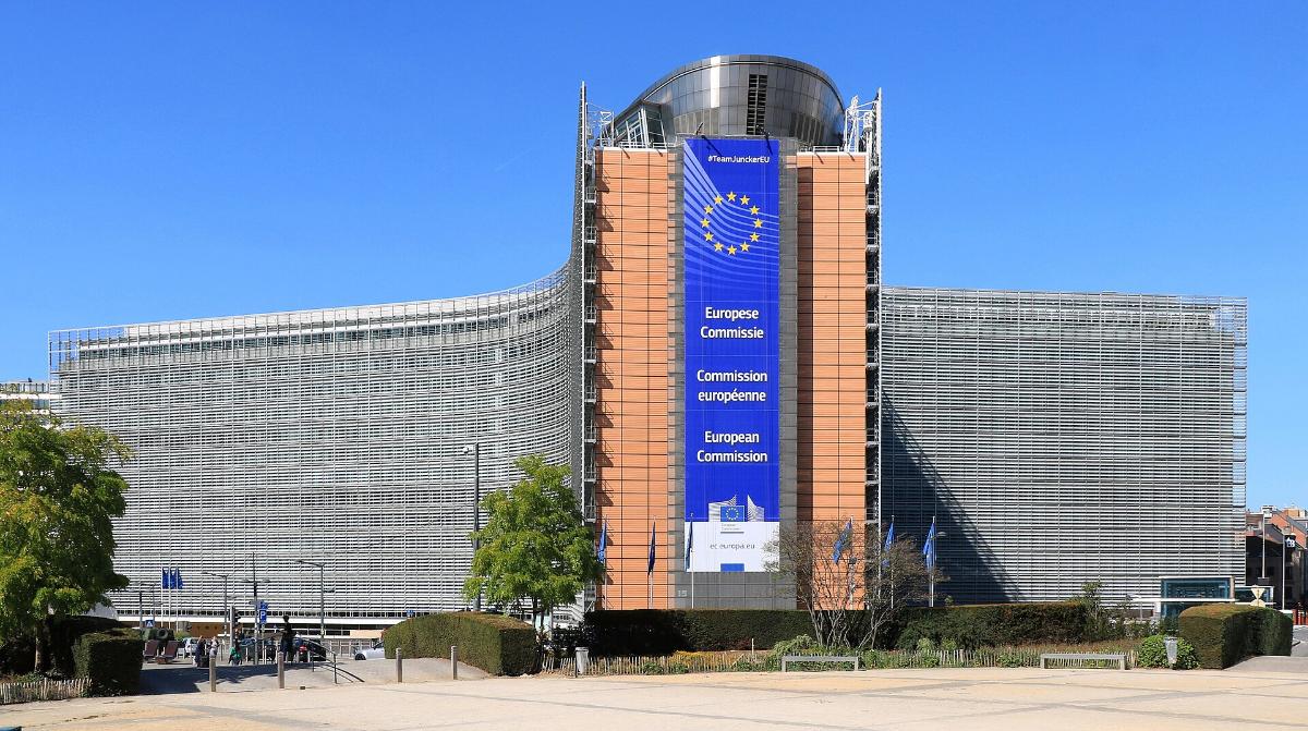 The Berlaymont in Brussels, seat of the European Commission, which issues the AI Act guidance.