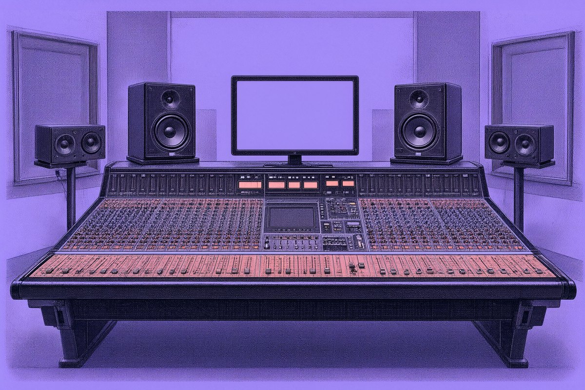 A mastering and production room: the environment RX is designed for.