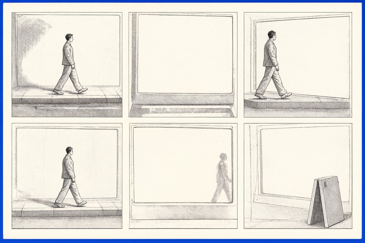 A storyboard. A 30-second AI take is closer to this than to a final shot.