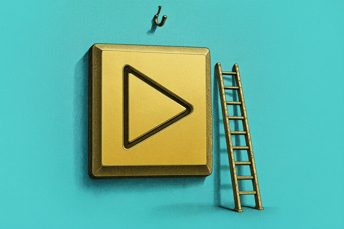 Creator awards hang on a wall; the bar to earn anything at all is now higher.